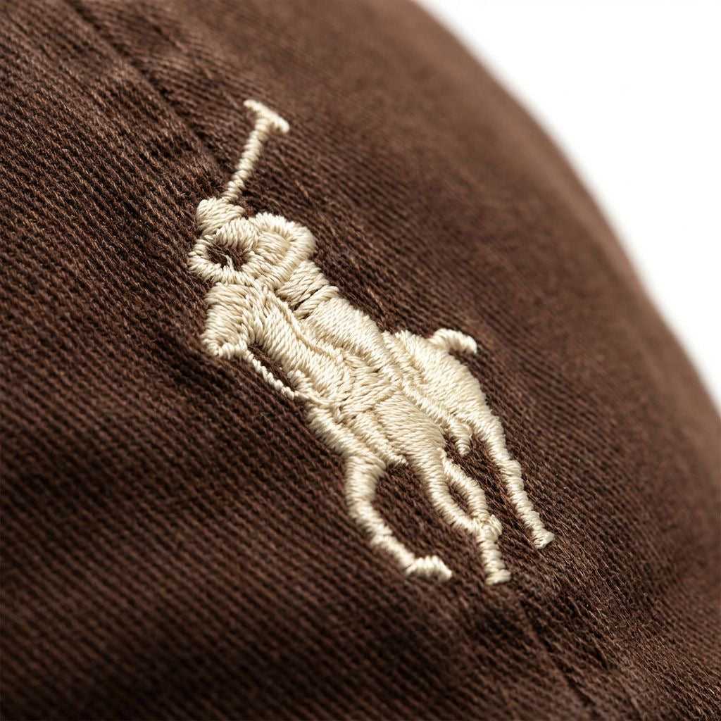 RL Classic Cap - Kaffee Kleines Pony Beige