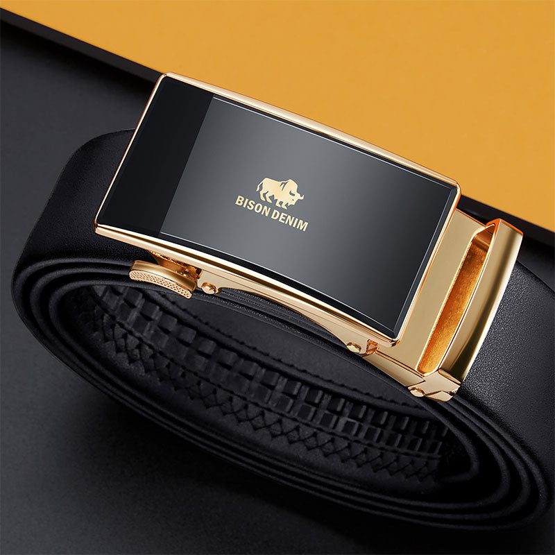 Herrenledergürtel Vizzani Bison