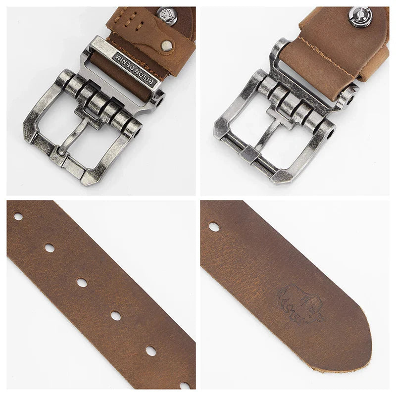 Herrenledergürtel Vizzani Denim