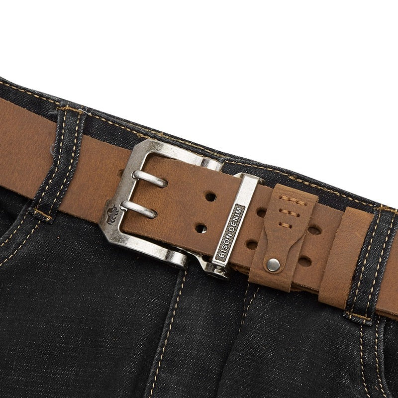 Herrenledergürtel Vizzani Denim