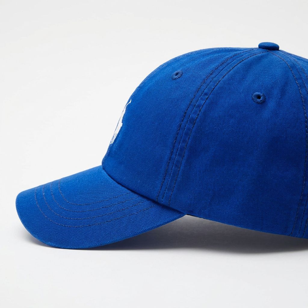 RL Classic Cap - Royalblau Kleines Pony Weiß