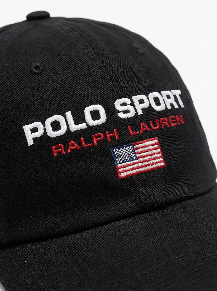 RL Sport USA Flag - Schwarz