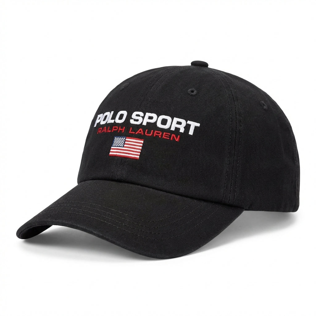 RL Sport USA Flag - Schwarz