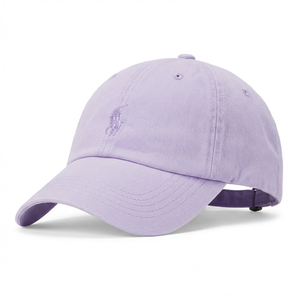 RL Classic Cap - Lila Kleines Pony Weiß