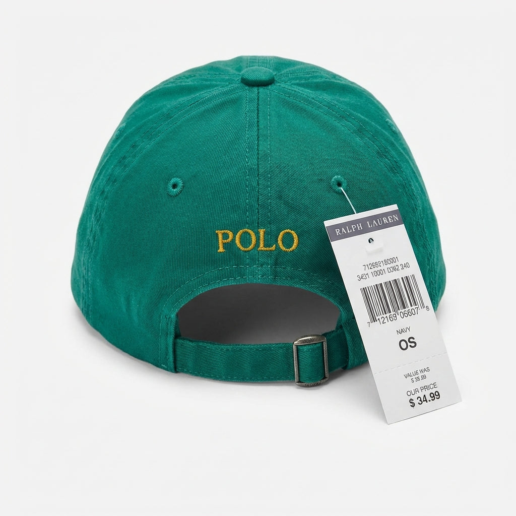 RL Classic Cap - Blattgrün Kleines Pony Gold
