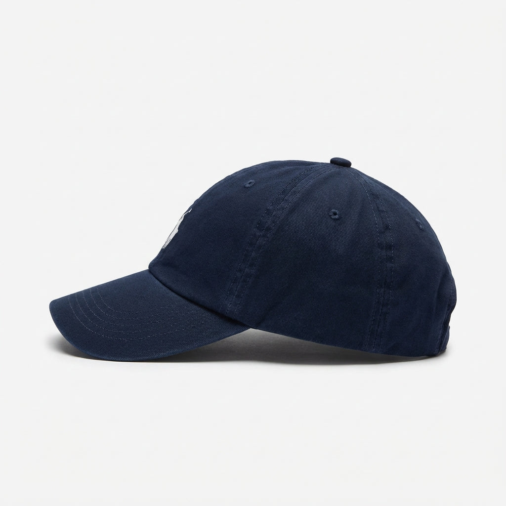 RL Classic Cap - Marineblau Kleines Pony Weiß
