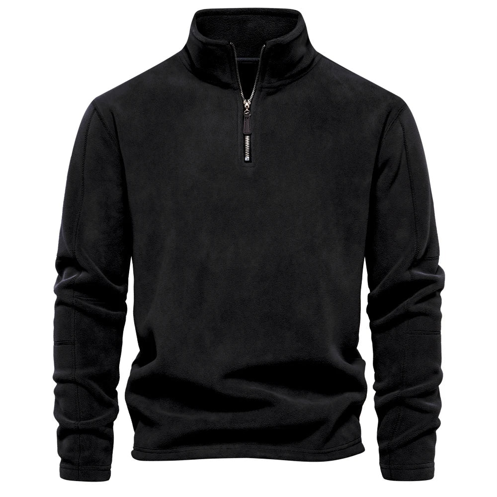 Herrenpullover Quarter-Zip Veron