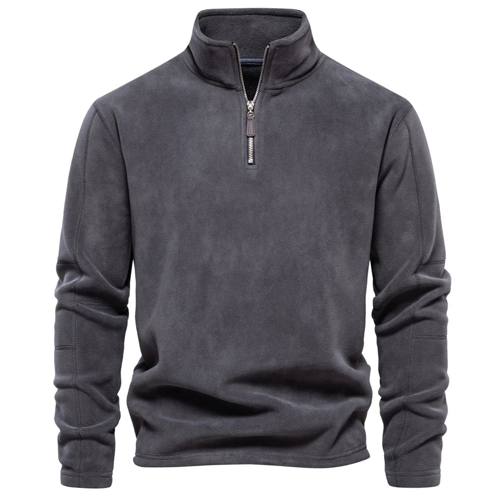 Herrenpullover Quarter-Zip Veron