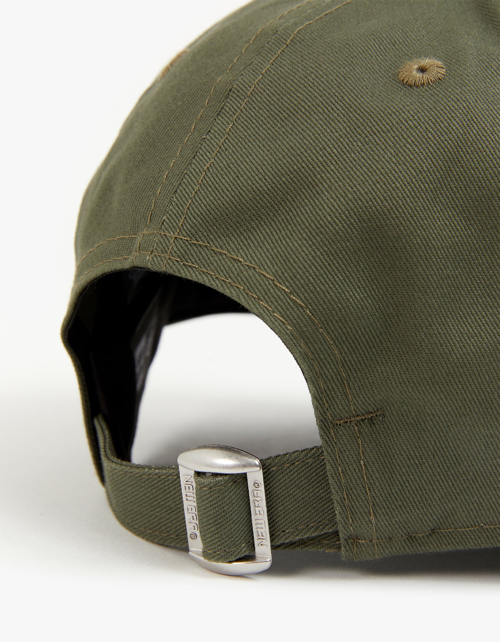 NY Yankees 9FORTY Strapback Cap - Neues Oliv/Weiß