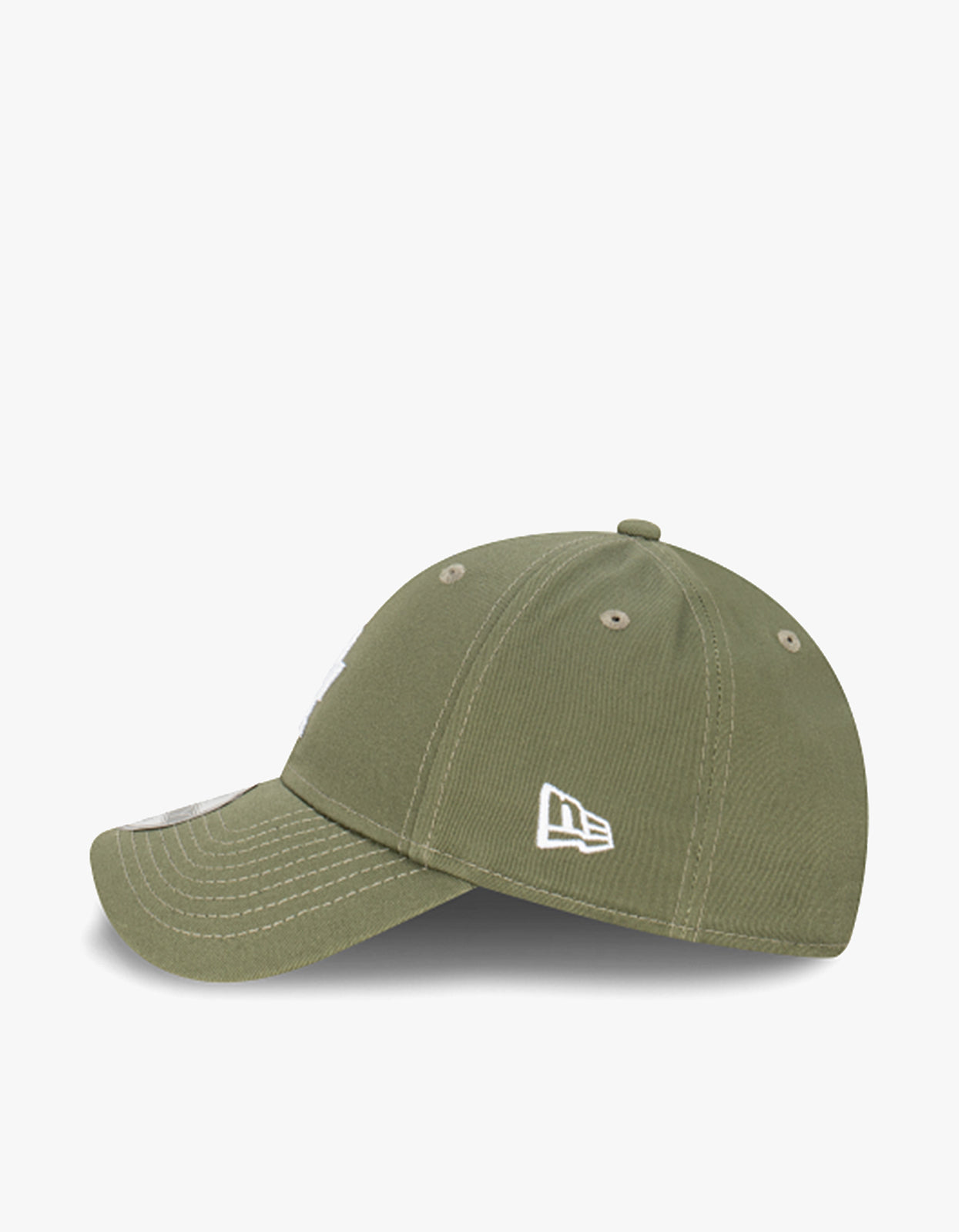 LA Dodgers 9FORTY Strapback Cap - Neu Oliv/Weiß