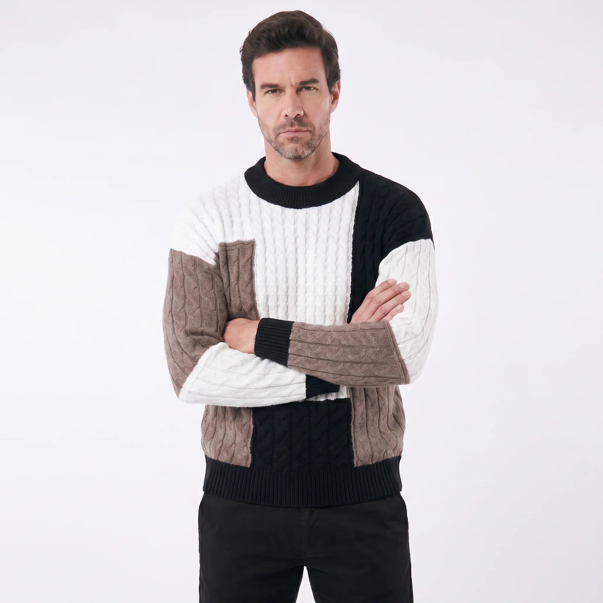 Herren Casual Pullover aus leichtem Strick