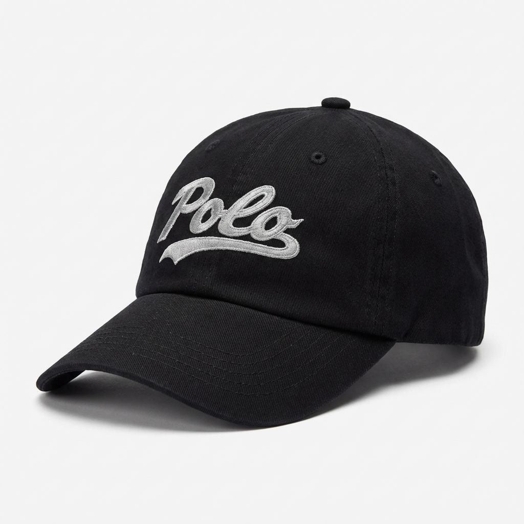 RL Vintage Logo Cap - Schwarz
