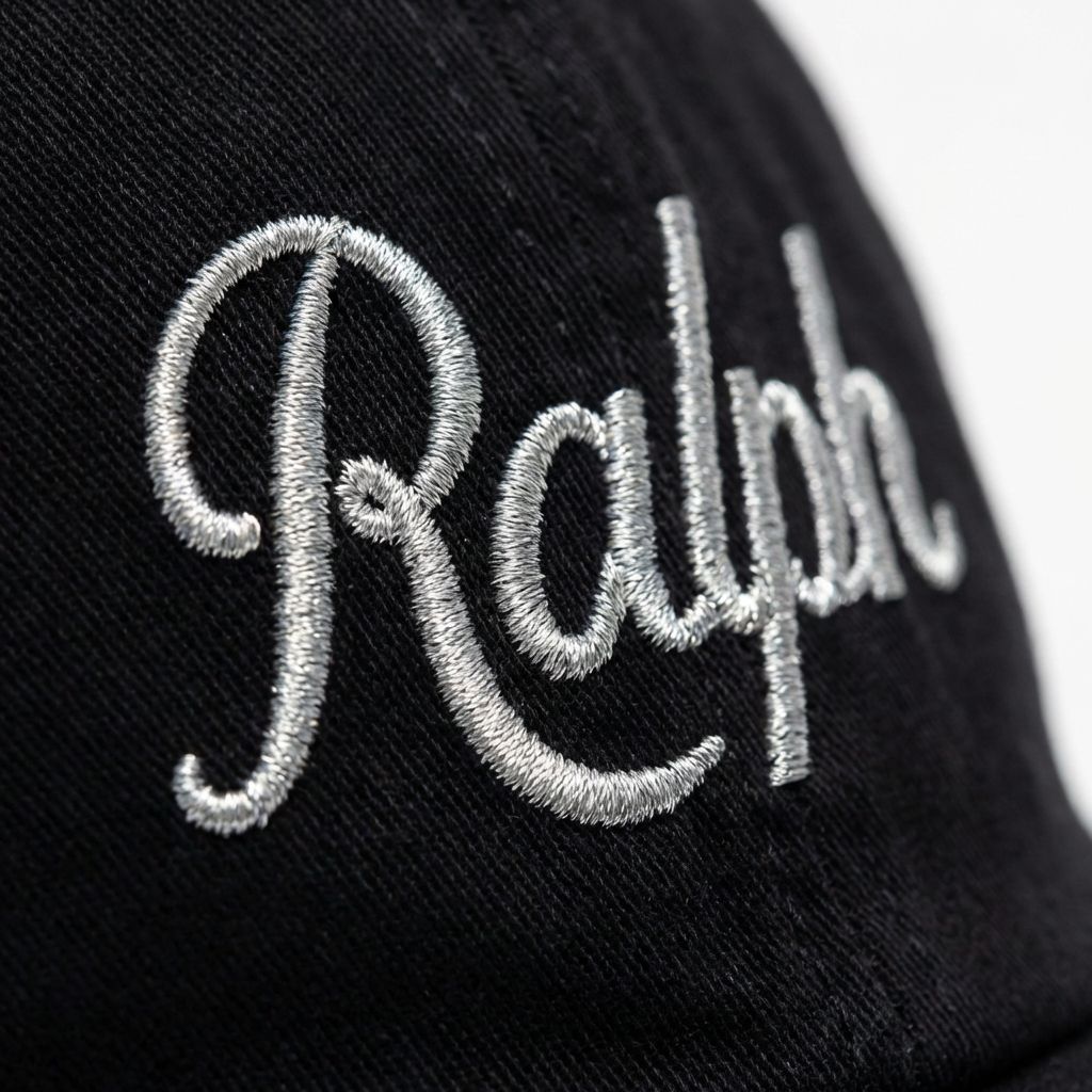 RL Cap Timeless Script - Schwarz