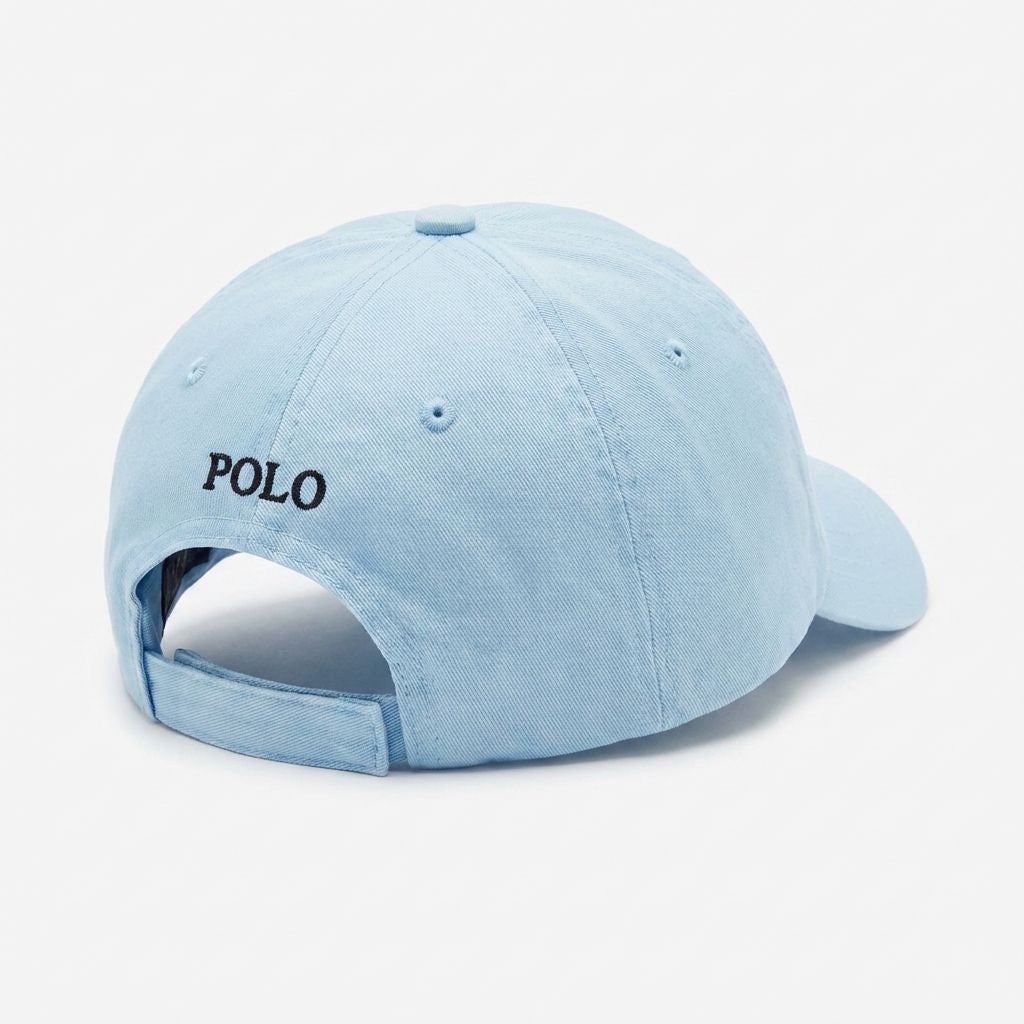 RL Classic Cap - Blau Serenity Kleines Pony Schwarz
