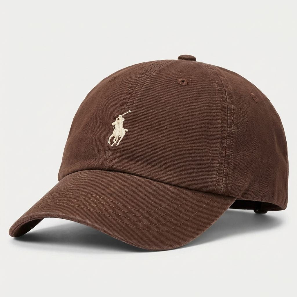 RL Classic Cap - Kaffee Kleines Pony Beige