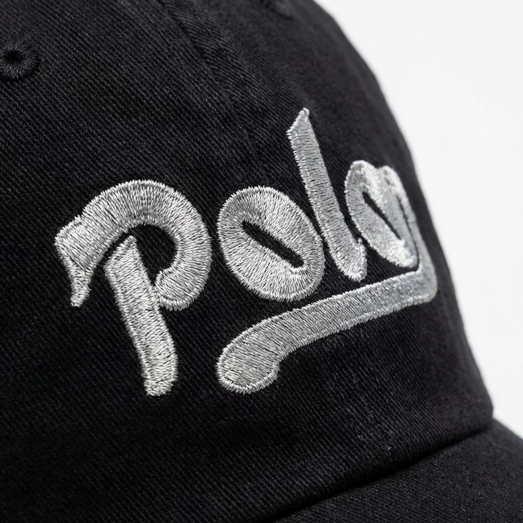 RL Vintage Logo Cap - Schwarz
