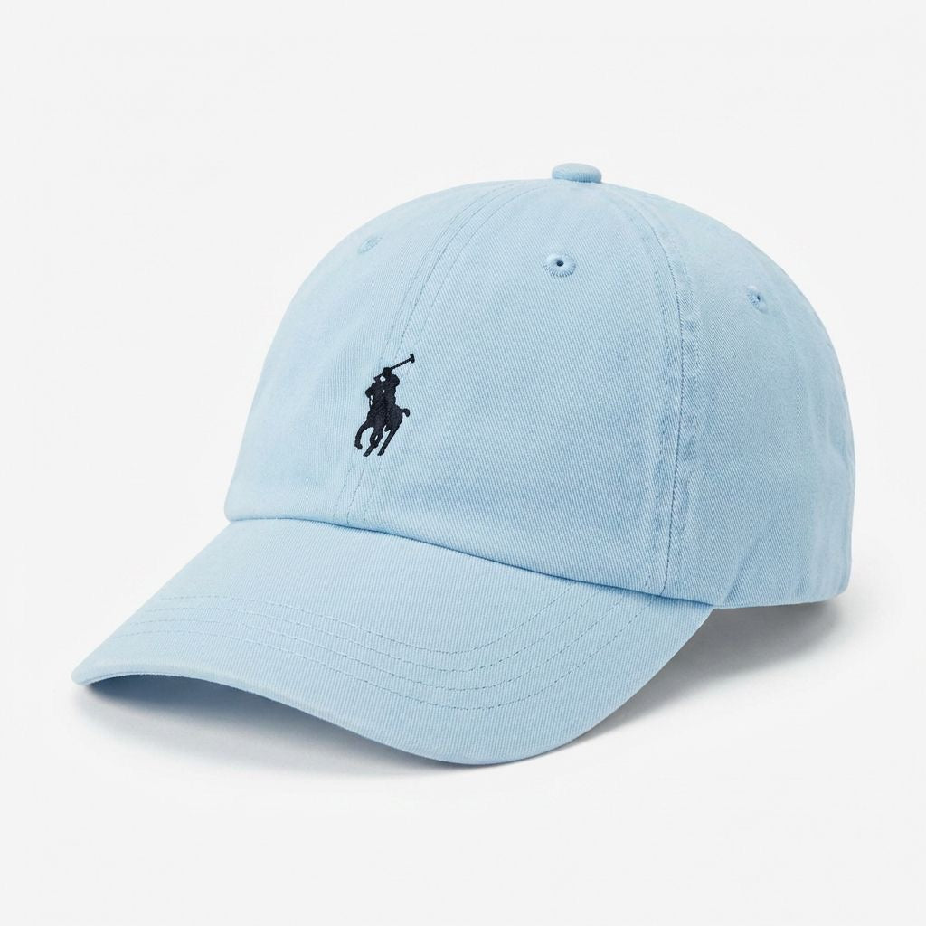 RL Classic Cap - Blau Serenity Kleines Pony Schwarz