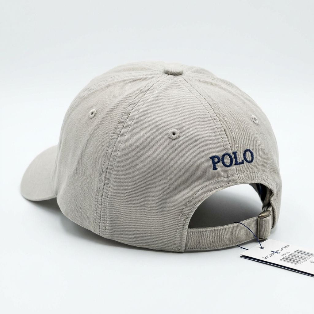 RL Classic Cap - Grau Kleines Pony Schwarz