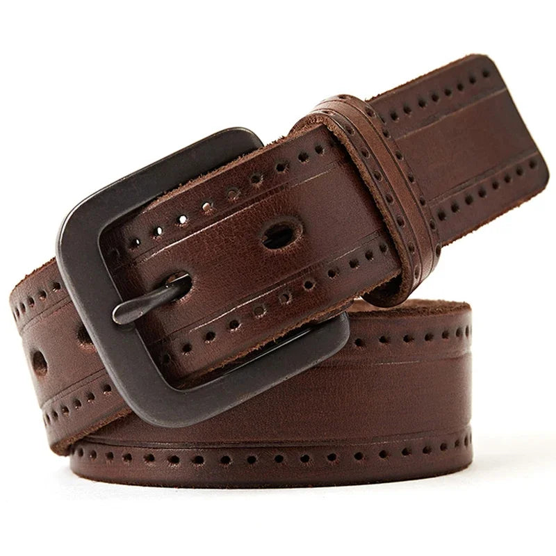 Herrenledergürtel Vizzani Vintage Royal