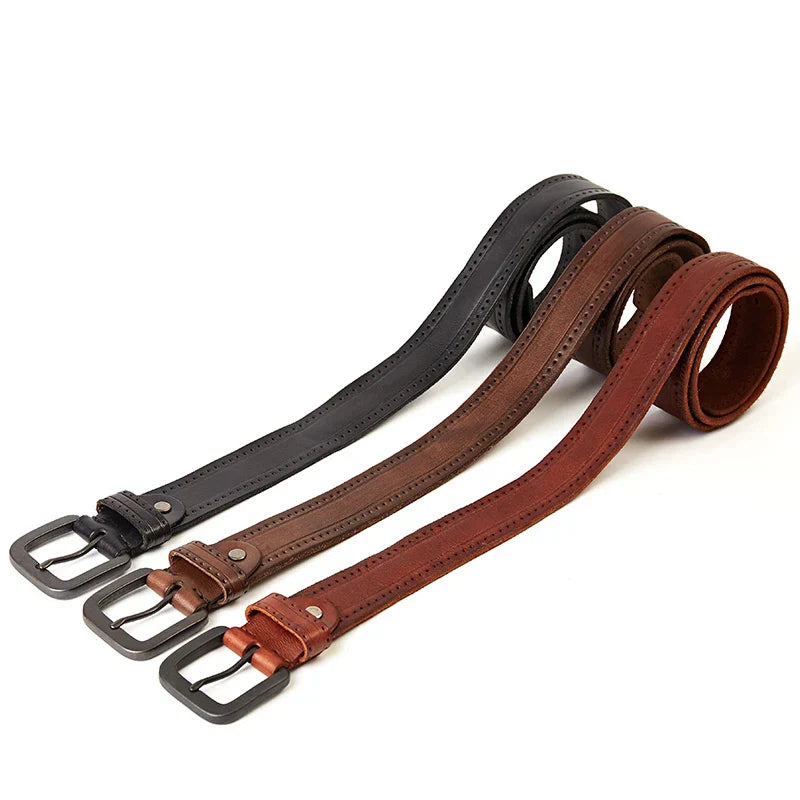 Herrenledergürtel Vizzani Vintage Royal