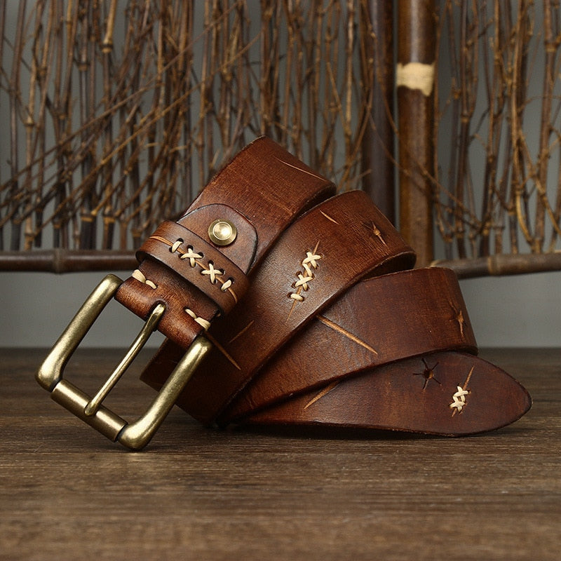 Herrenledergürtel Vizzani Vintage