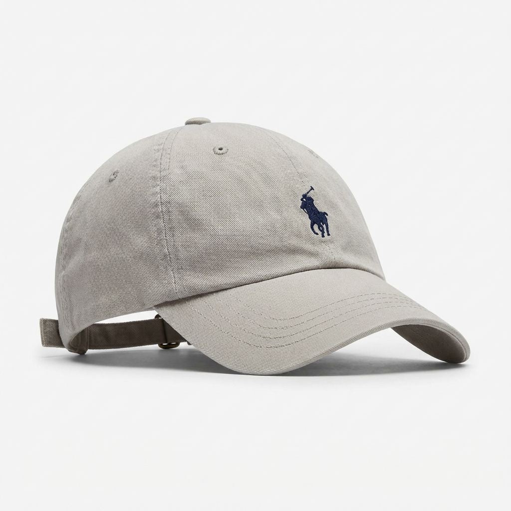RL Classic Cap - Grau Kleines Pony Schwarz