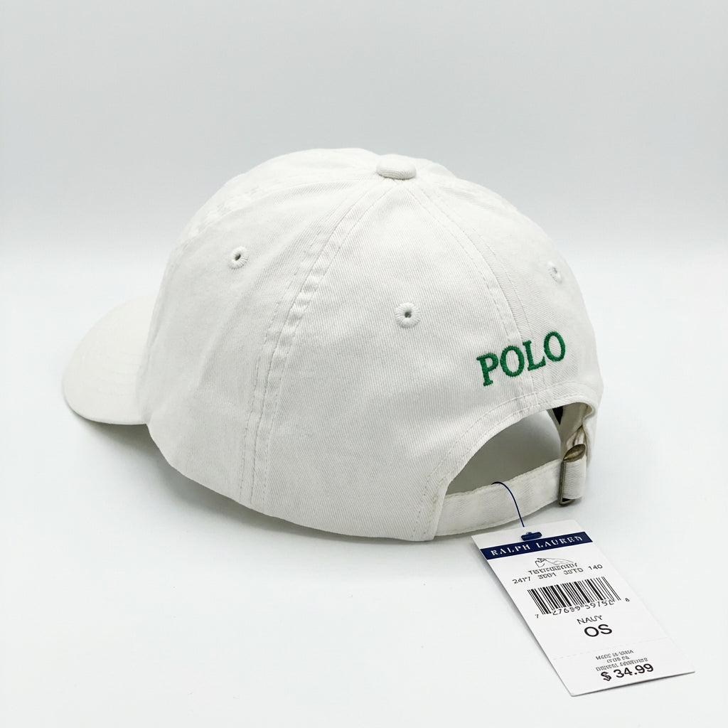 RL Classic Cap - Grau Kleines Pony Grün