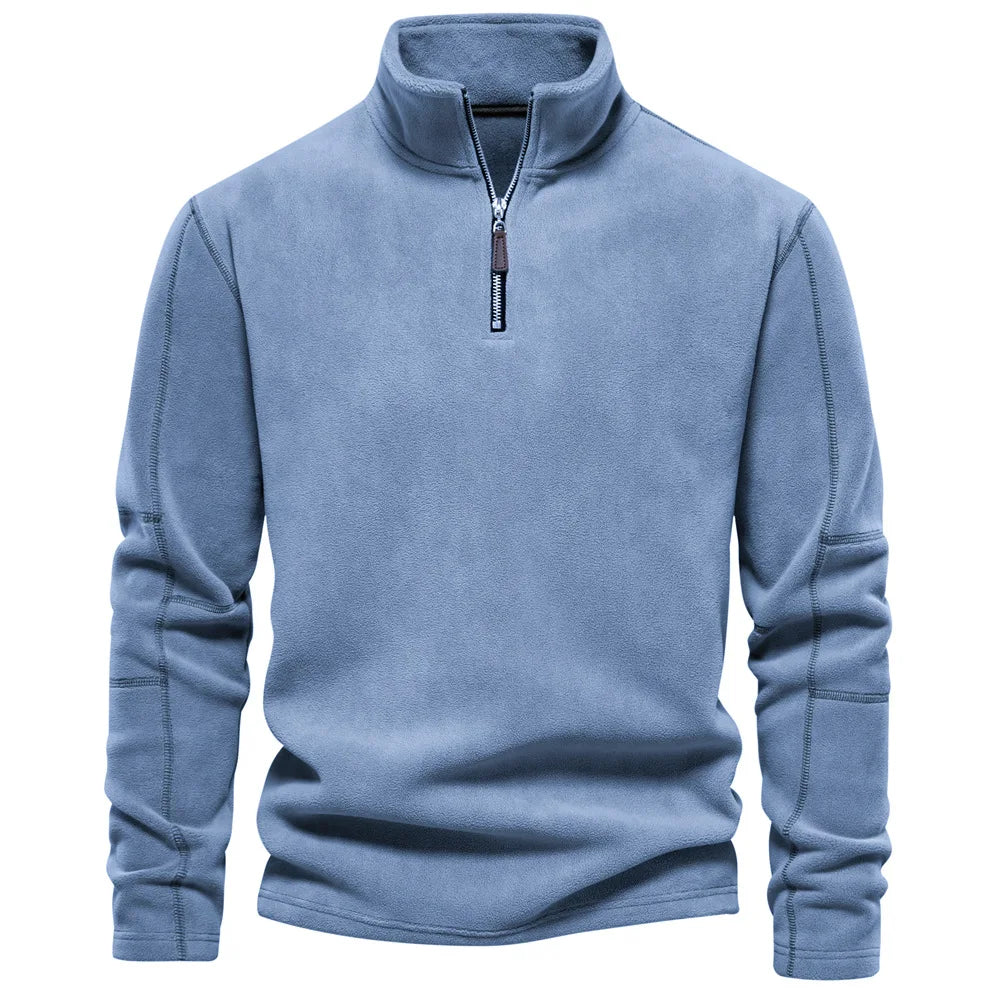 Herrenpullover Quarter-Zip Veron