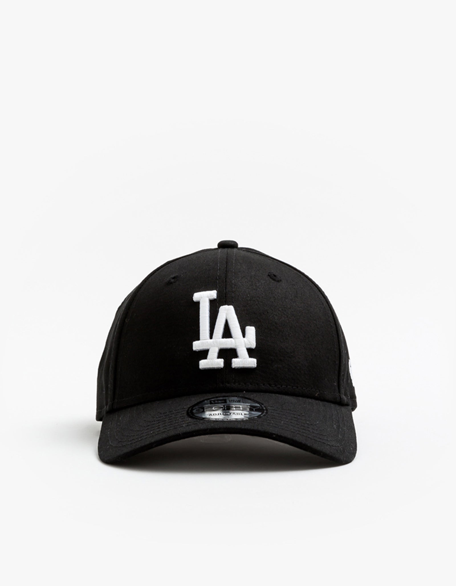 LA Dodgers 9FORTY Strapback Cap - Schwarz/Weiß