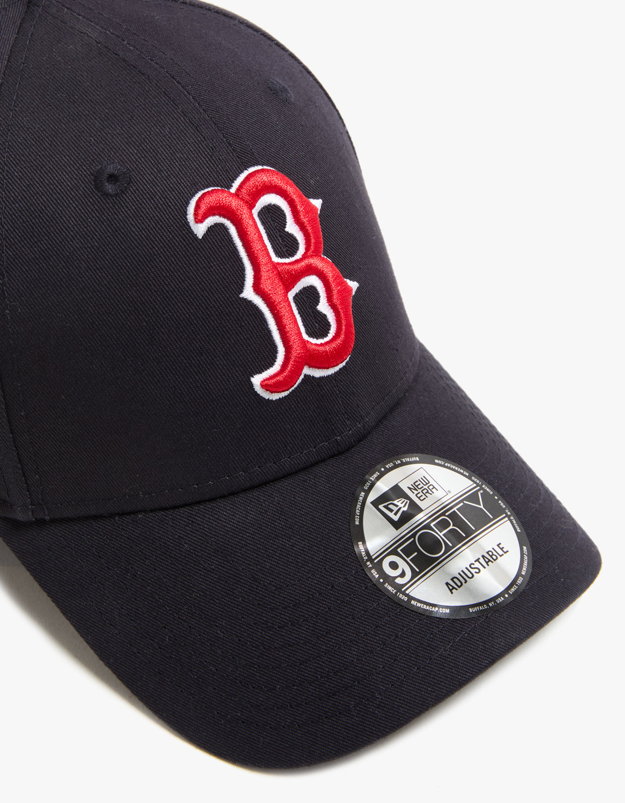 Boston Red Sox 9FORTY Strapback Cap - Marine/Rot