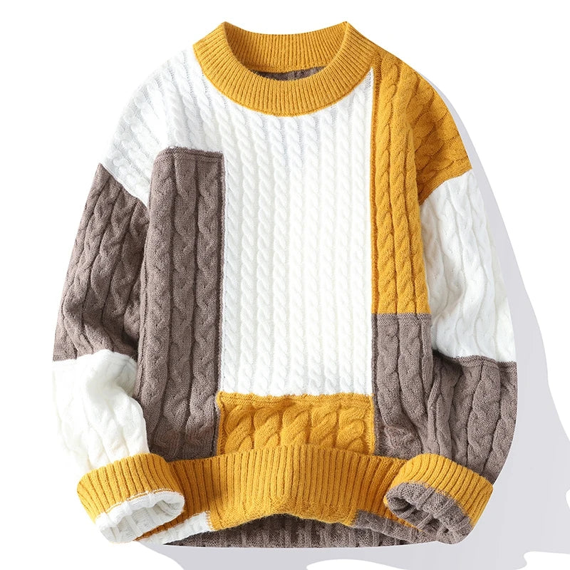Herren Casual Pullover aus leichtem Strick