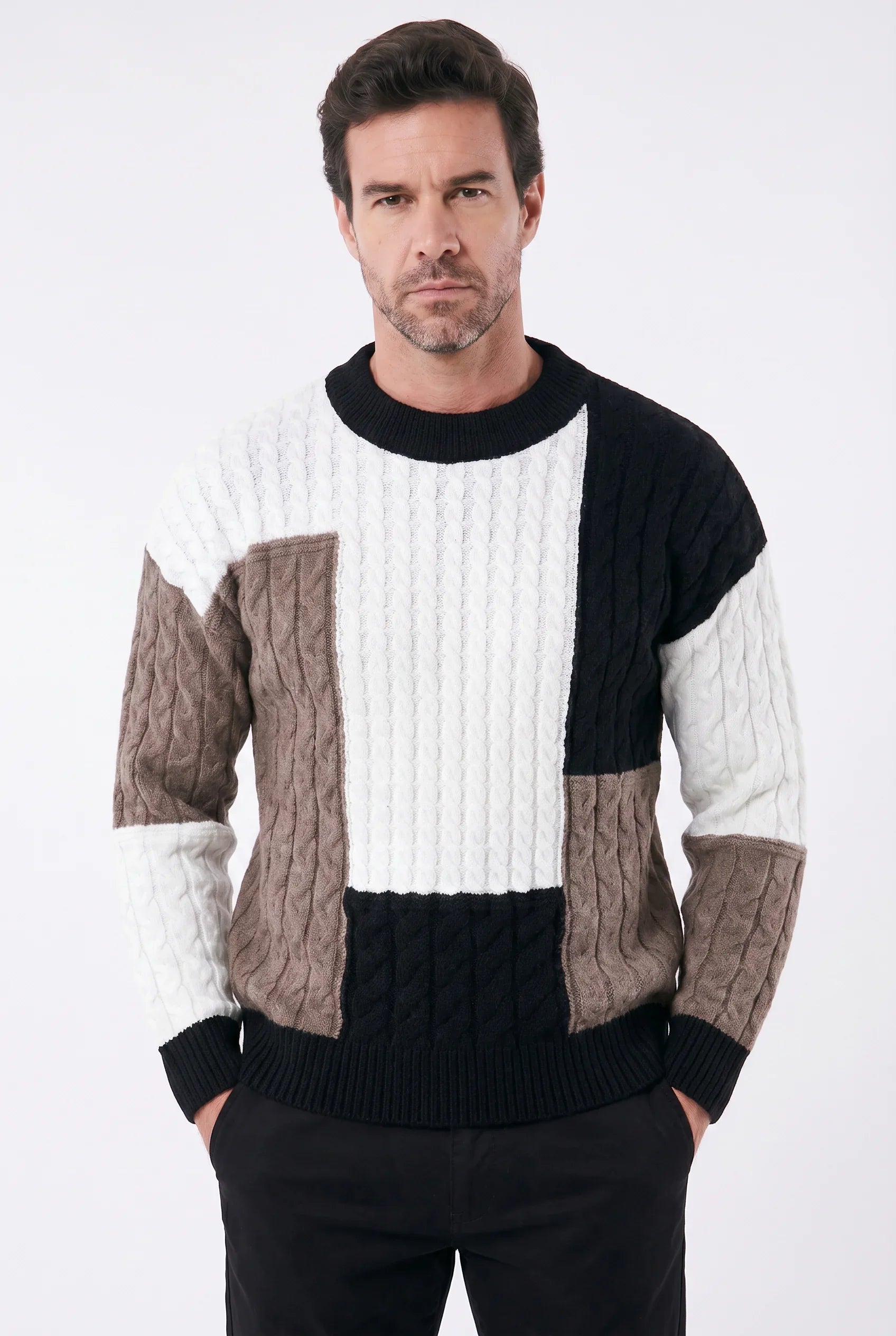 Herren Casual Pullover aus leichtem Strick