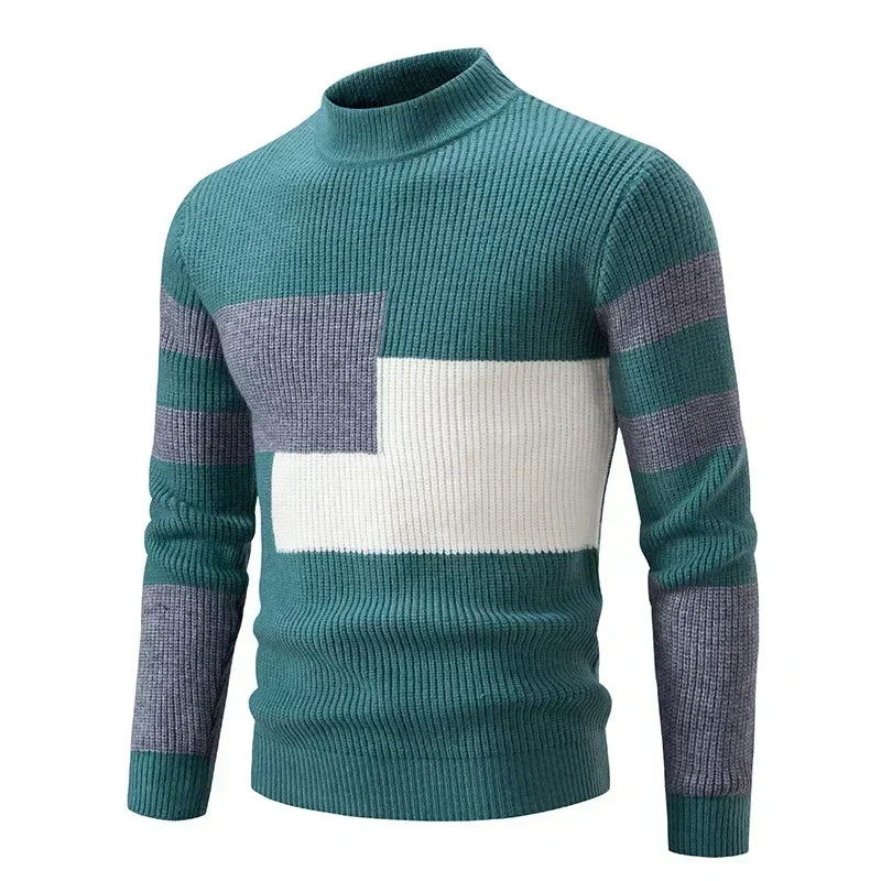 Herren Pullover aus geripptem Strick