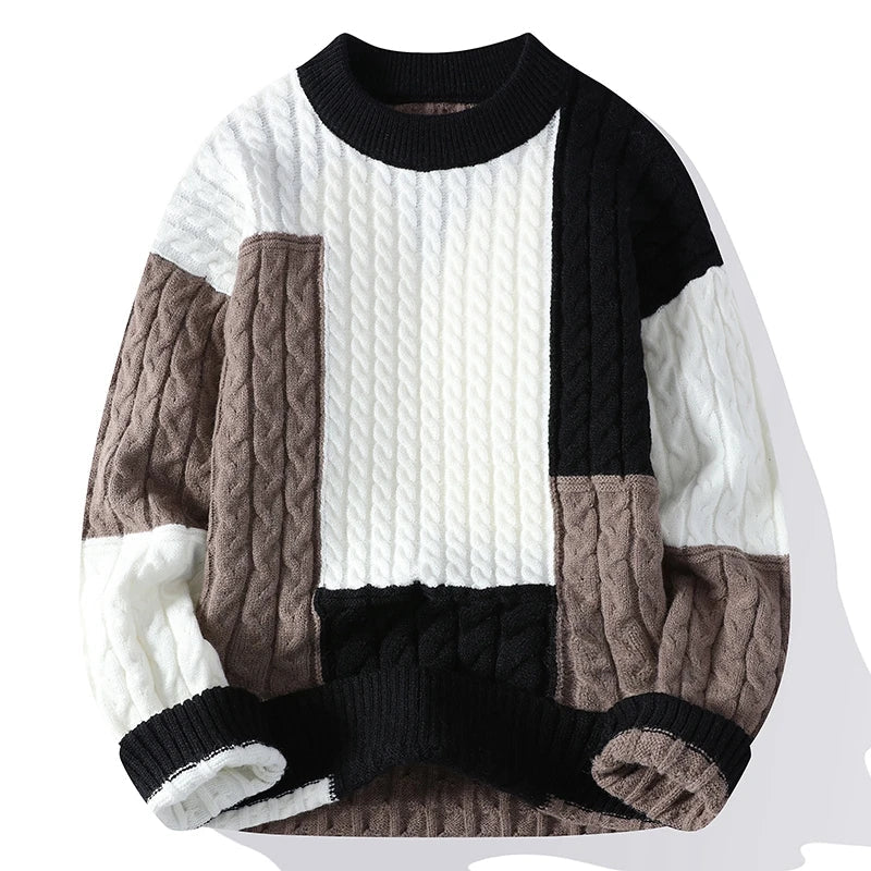 Herren Casual Pullover aus leichtem Strick