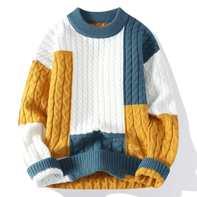 Herren Casual Pullover aus leichtem Strick