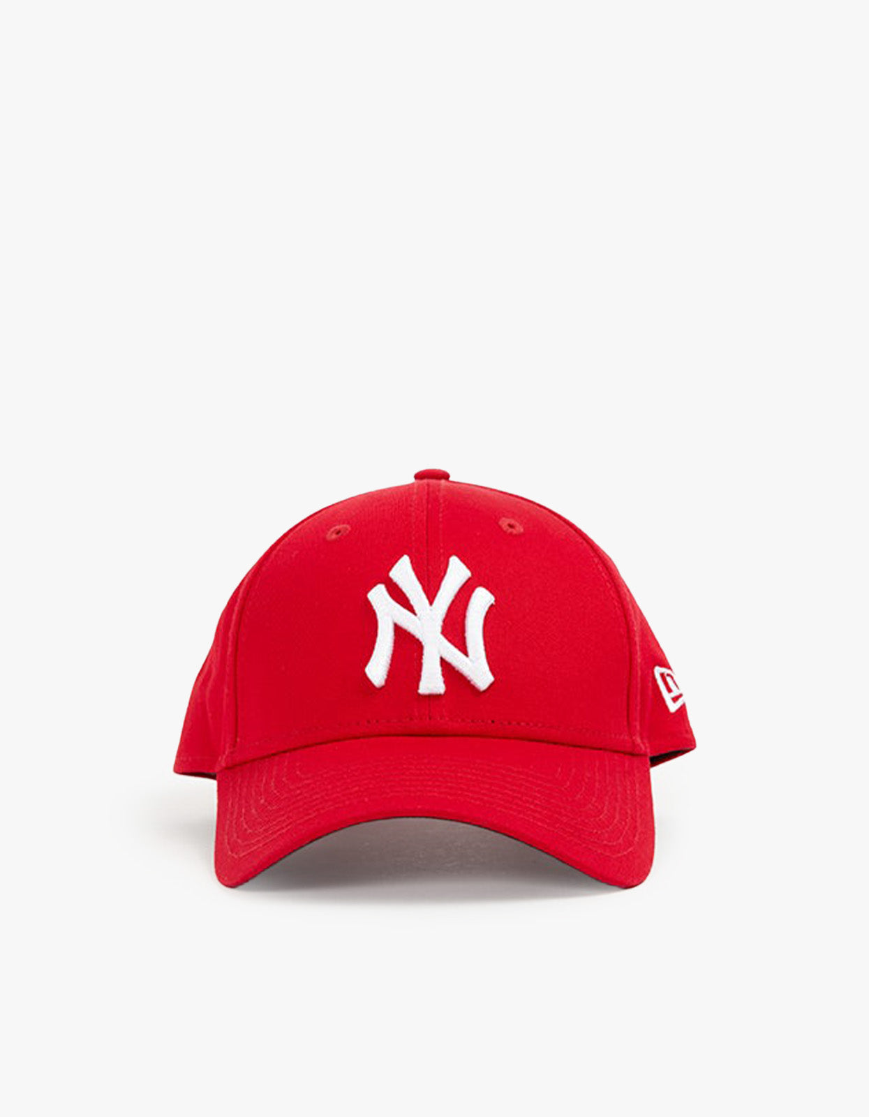 NY Yankees 9FORTY Strapback Cap - Scharlachrot/Weiß