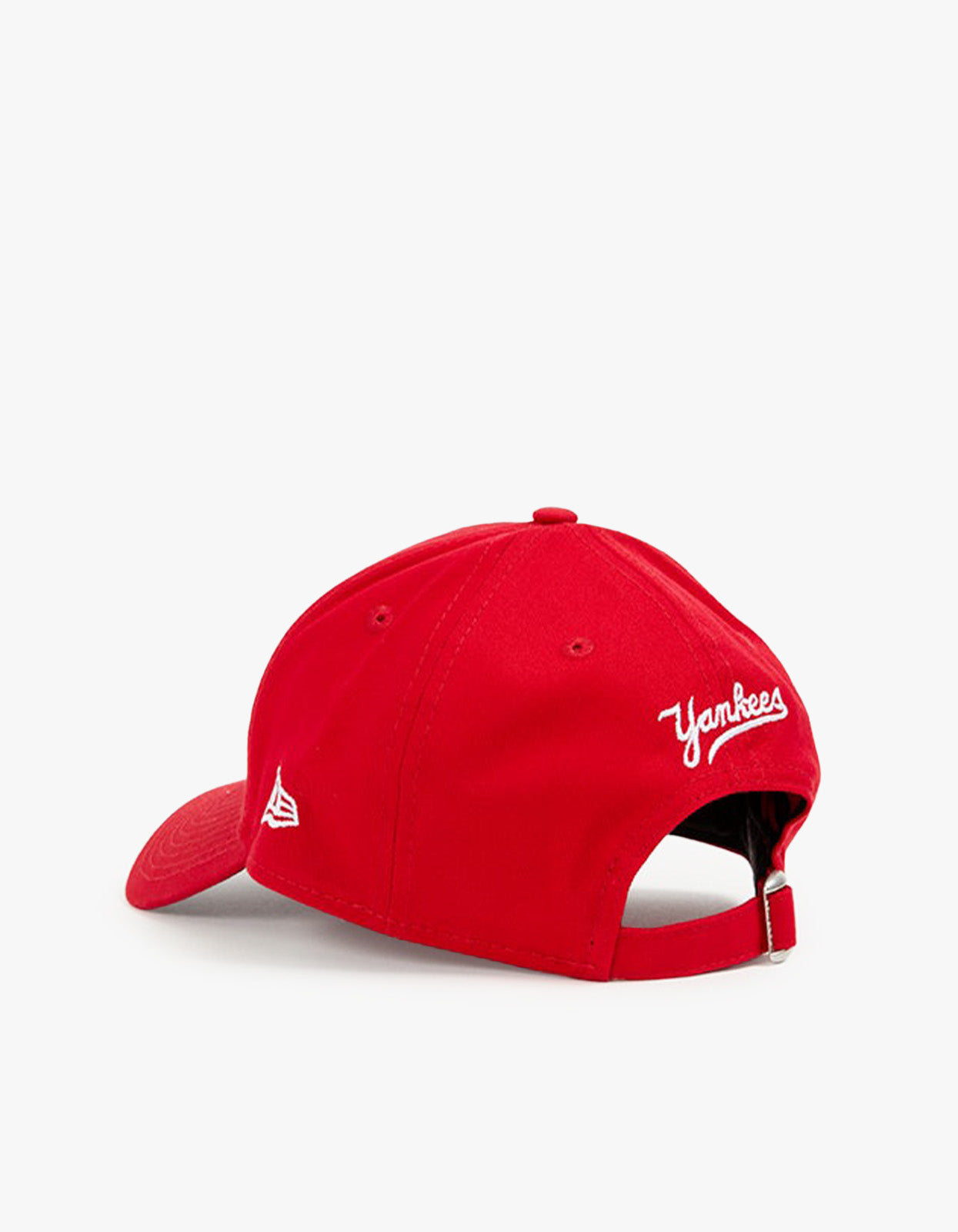 NY Yankees 9FORTY Strapback Cap - Scharlachrot/Weiß