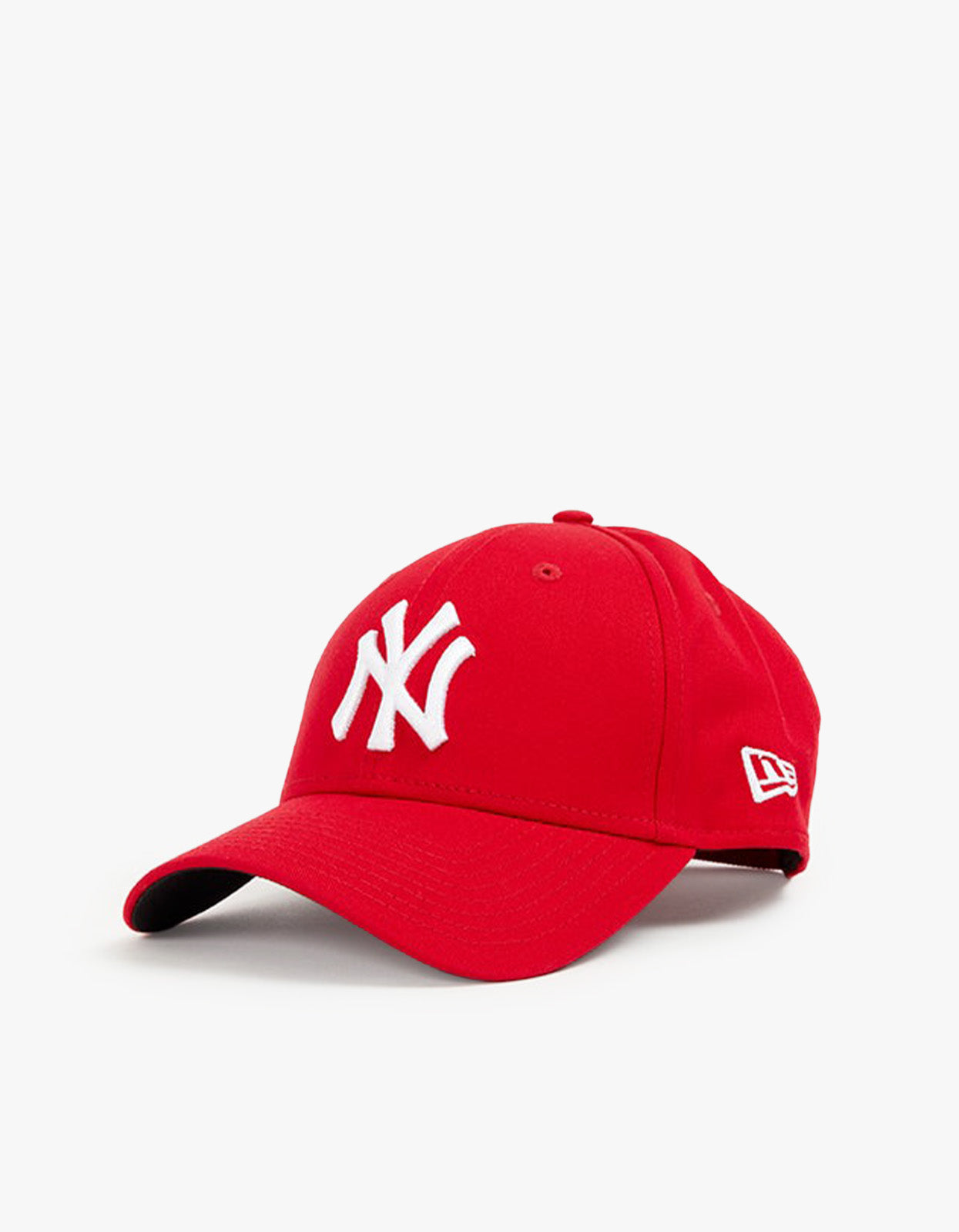 NY Yankees 9FORTY Strapback Cap - Scharlachrot/Weiß